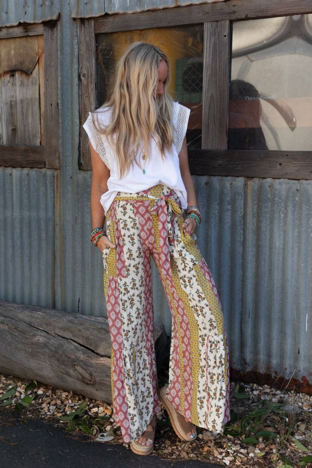 Secret Admirer Printed Pants