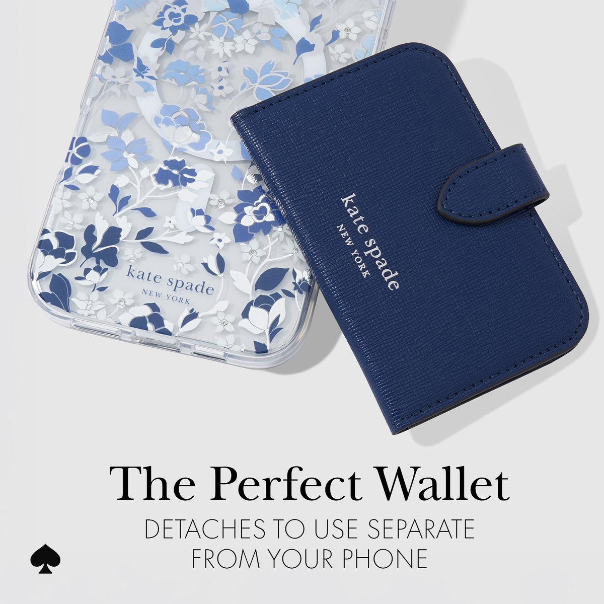 Kate Spade Wallet MagSafe Navy