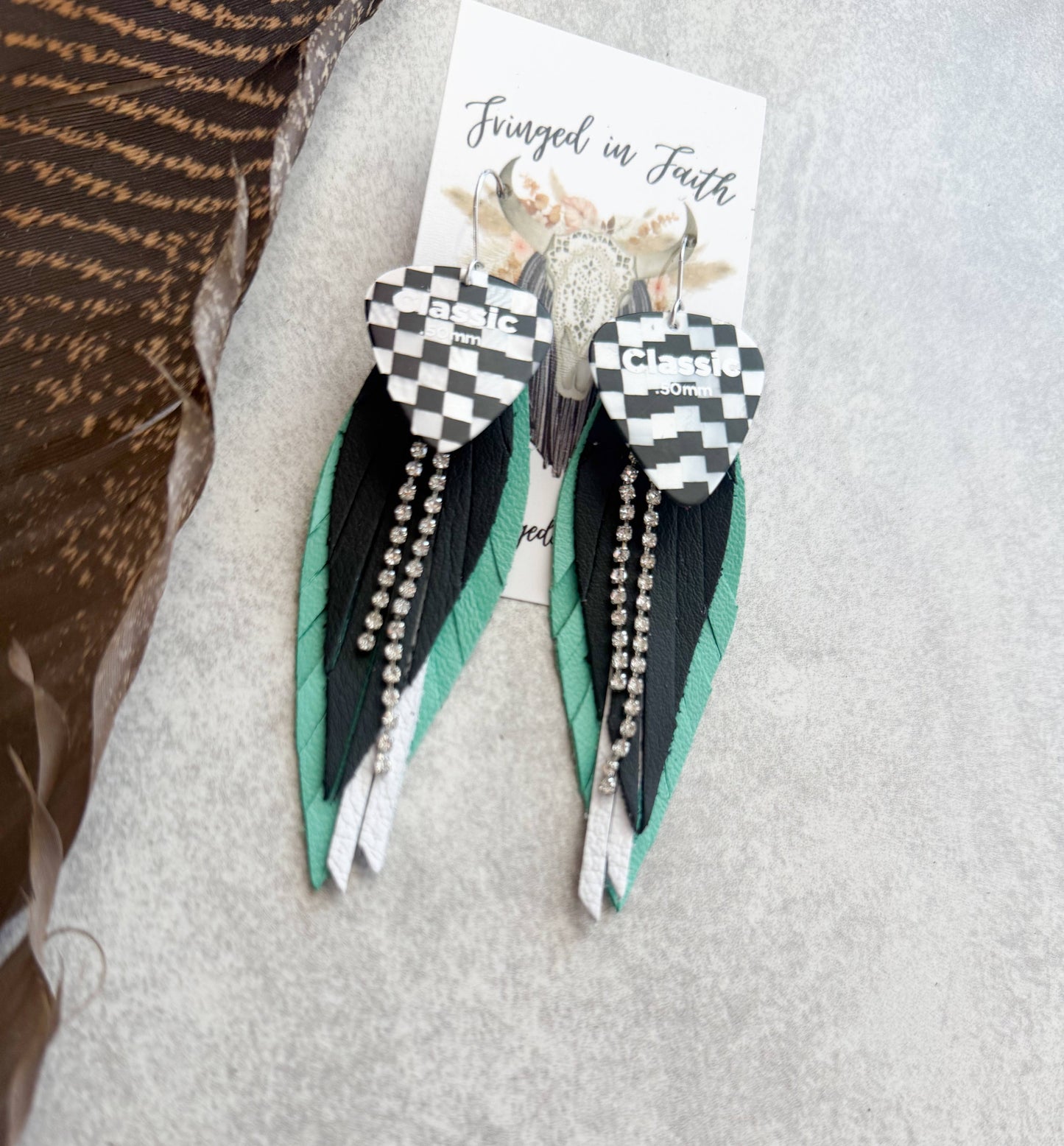 Checked Out Fringe | Mint