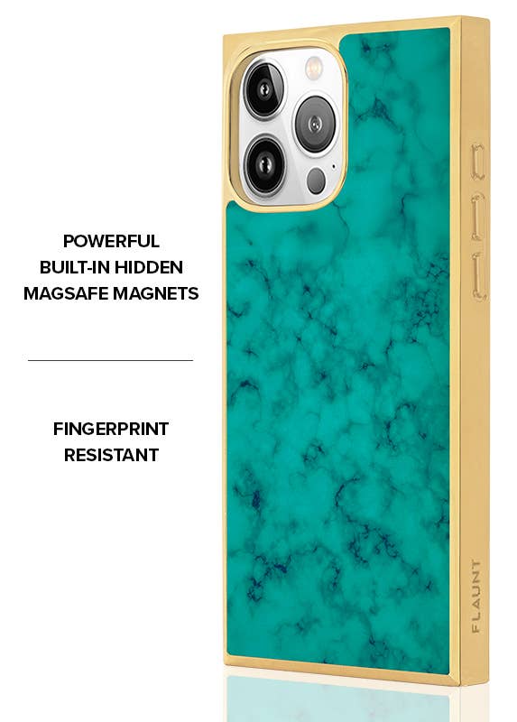 Gilded Turquoise MagSafe iPhone Case