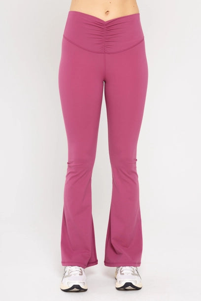 Venice Scrunch Waist Flared Pants