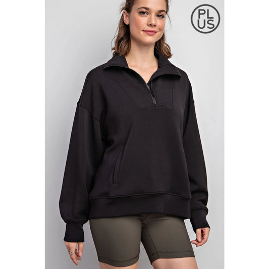 The Monica Quarter Zip