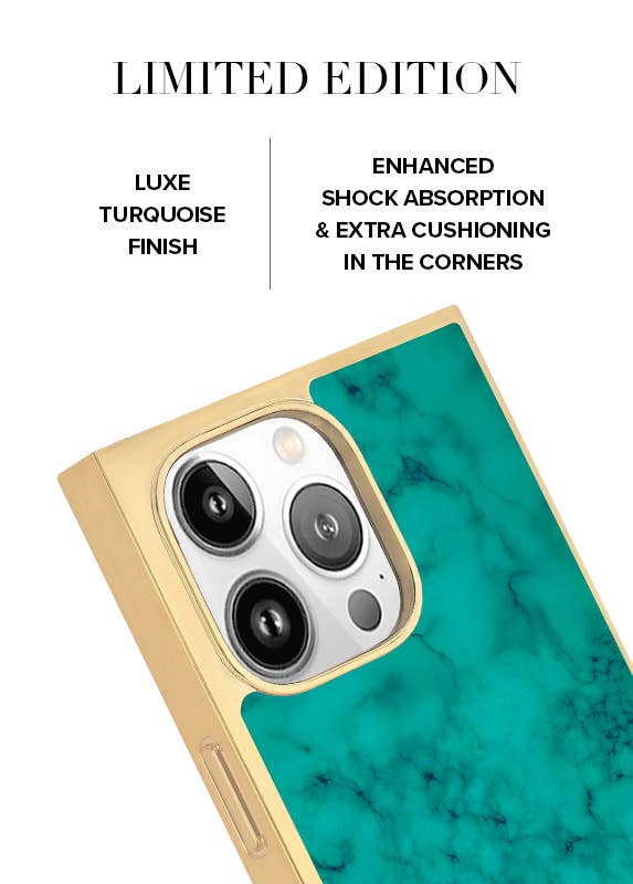 Gilded Turquoise MagSafe iPhone Case