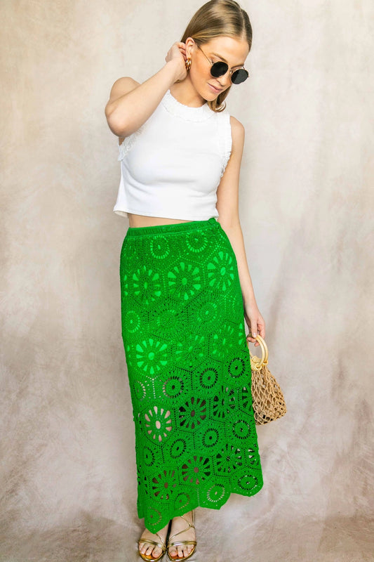 Crochet Maxi Skirt