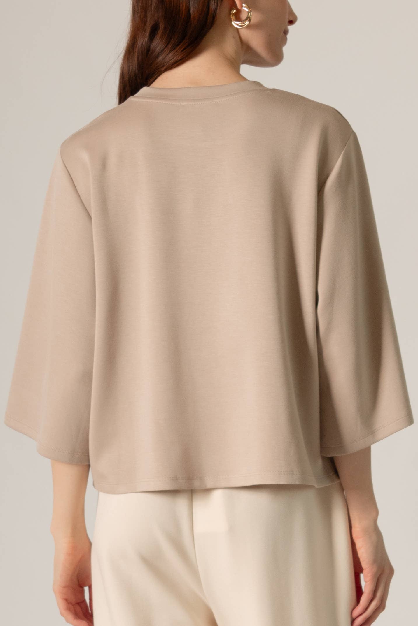Charlotte Quarter Length Sleeve Top