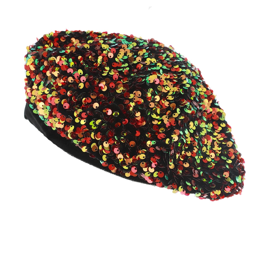 Fashion Sequin Beret