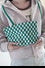 Chic Checkered Makeup Bag