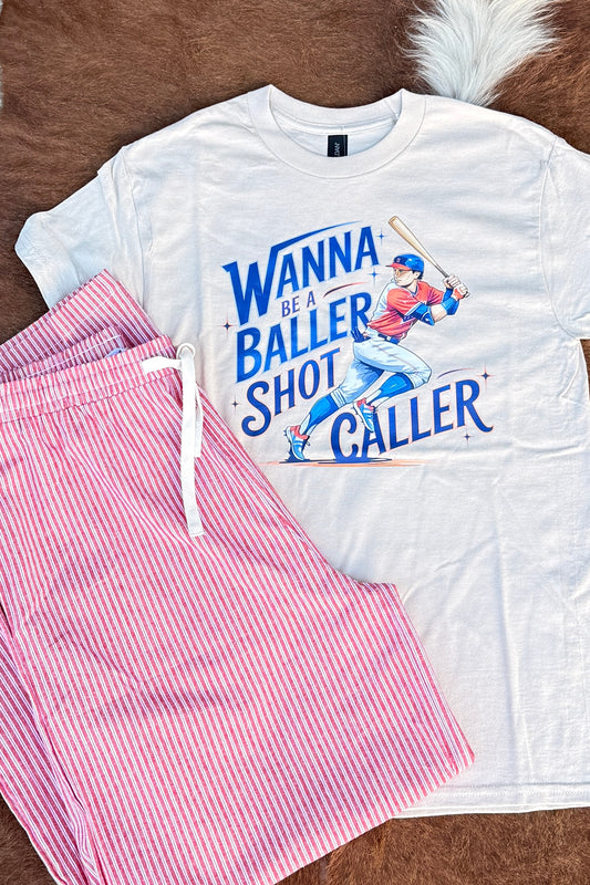 Wanna Be A Baller Tee