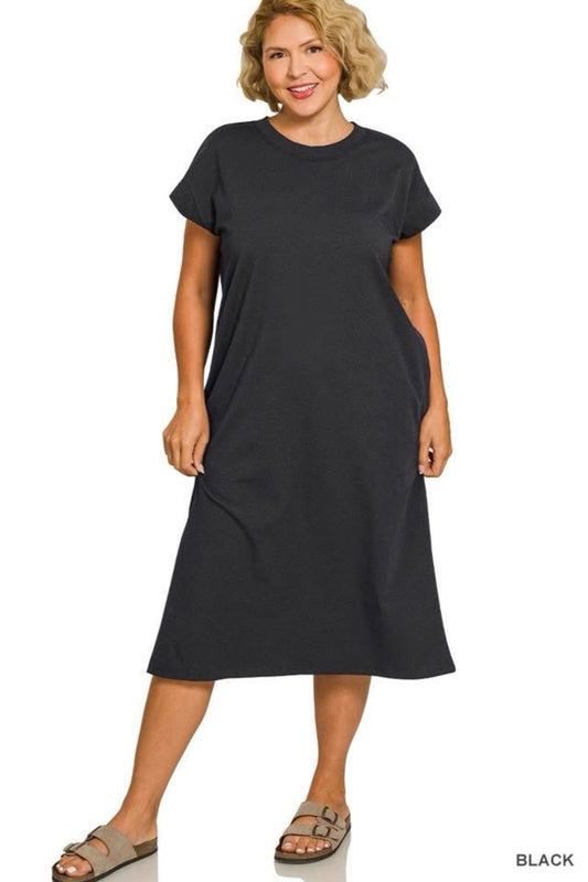 Easy Does It Midi Dress