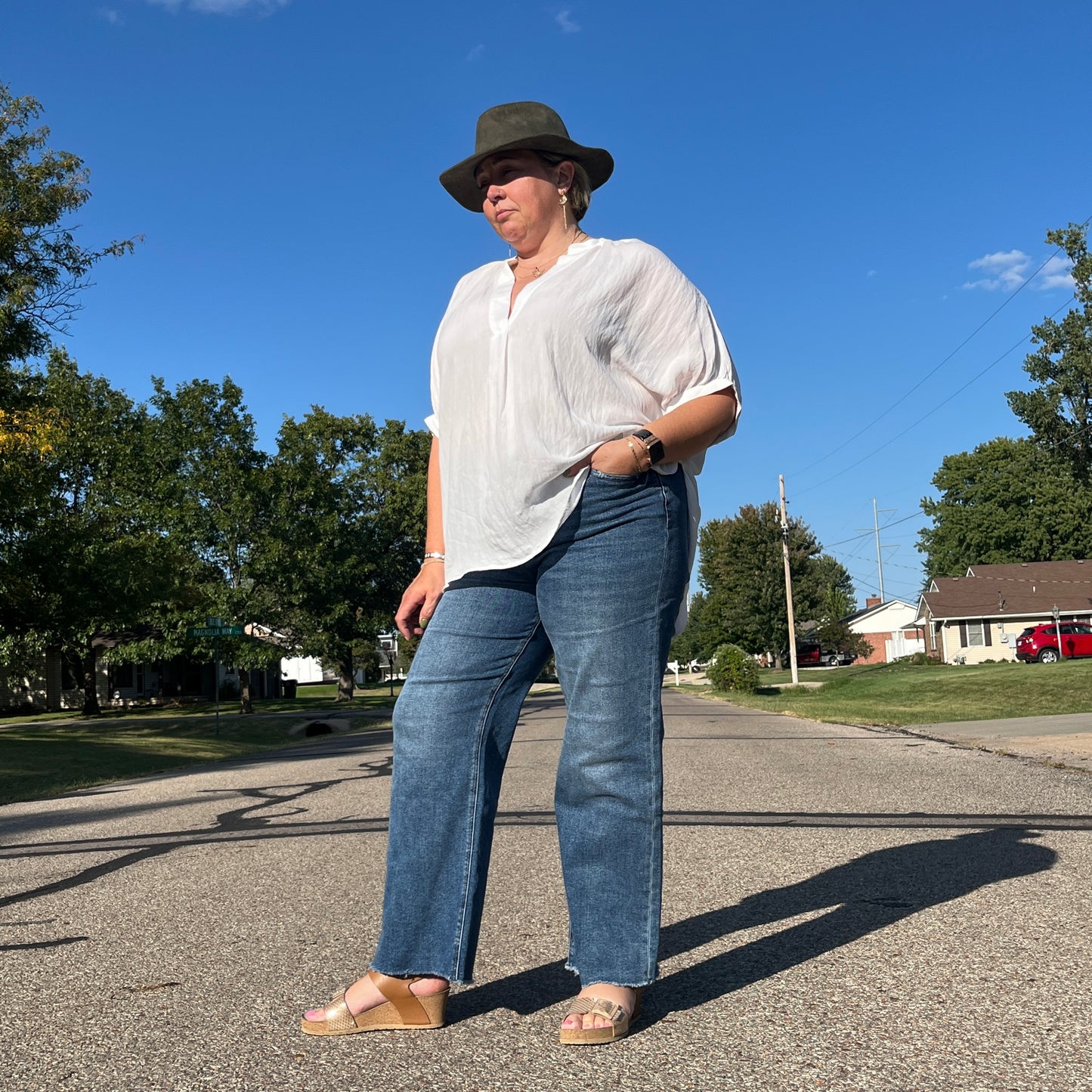 Short Sleeve Oversized Shirt