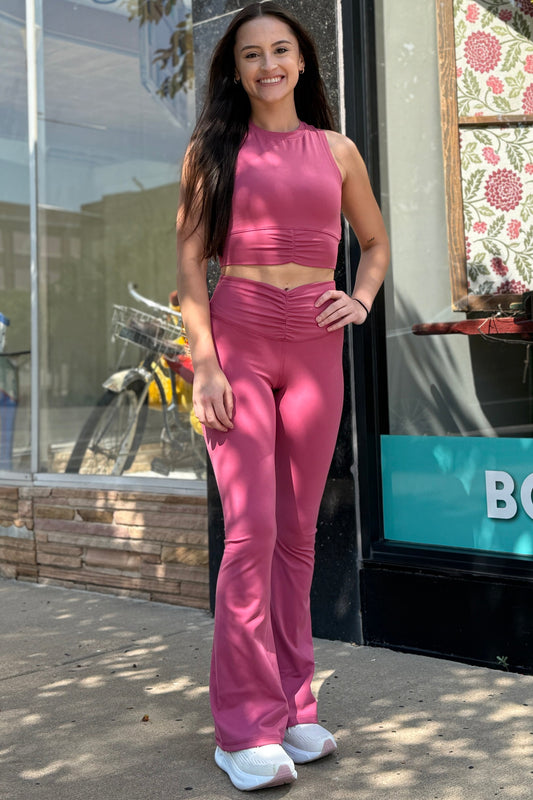 Venice Scrunch Racerback Active Top