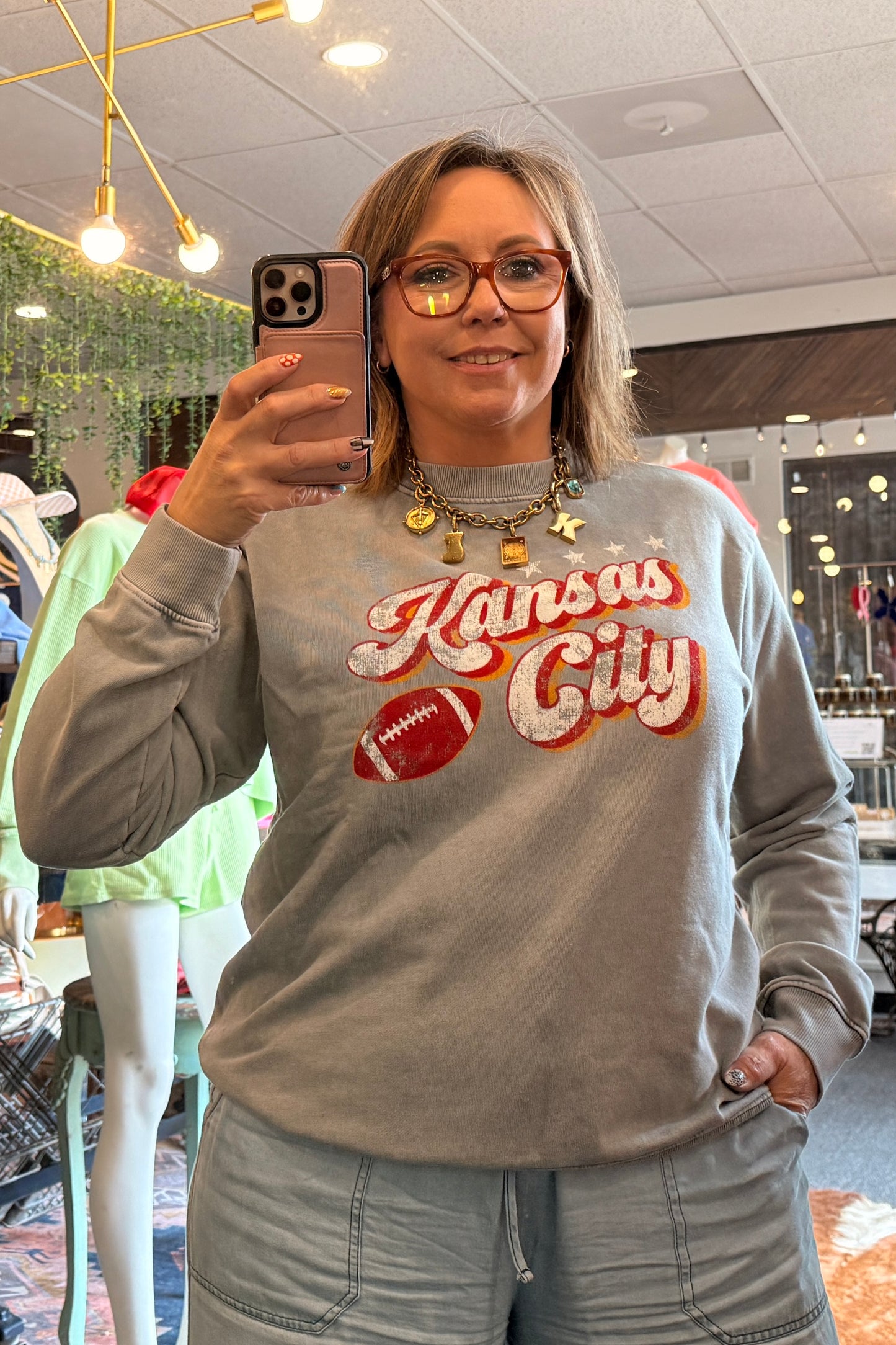 KANSAS CITY MINERAL GRAPHIC SWEATSHIRTS