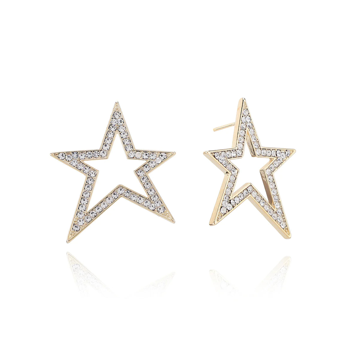 Gold Rhinestone Star