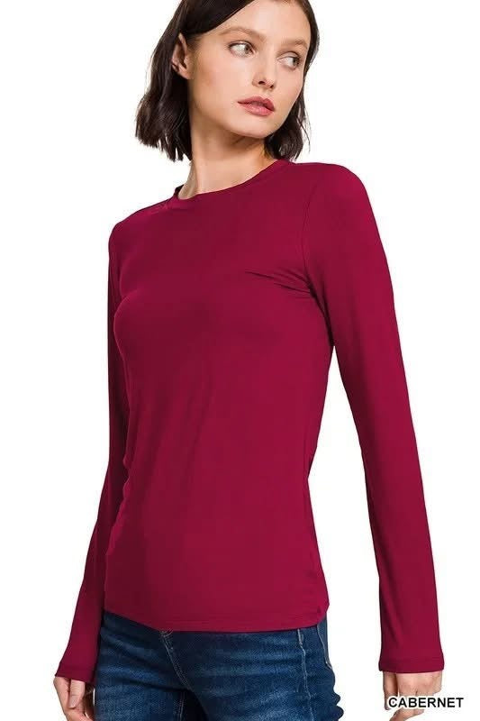 Fitted Cabernet Buttery Smooth Layering Top