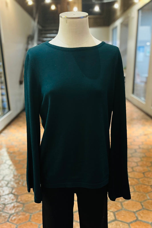 Open Back Sweater Top