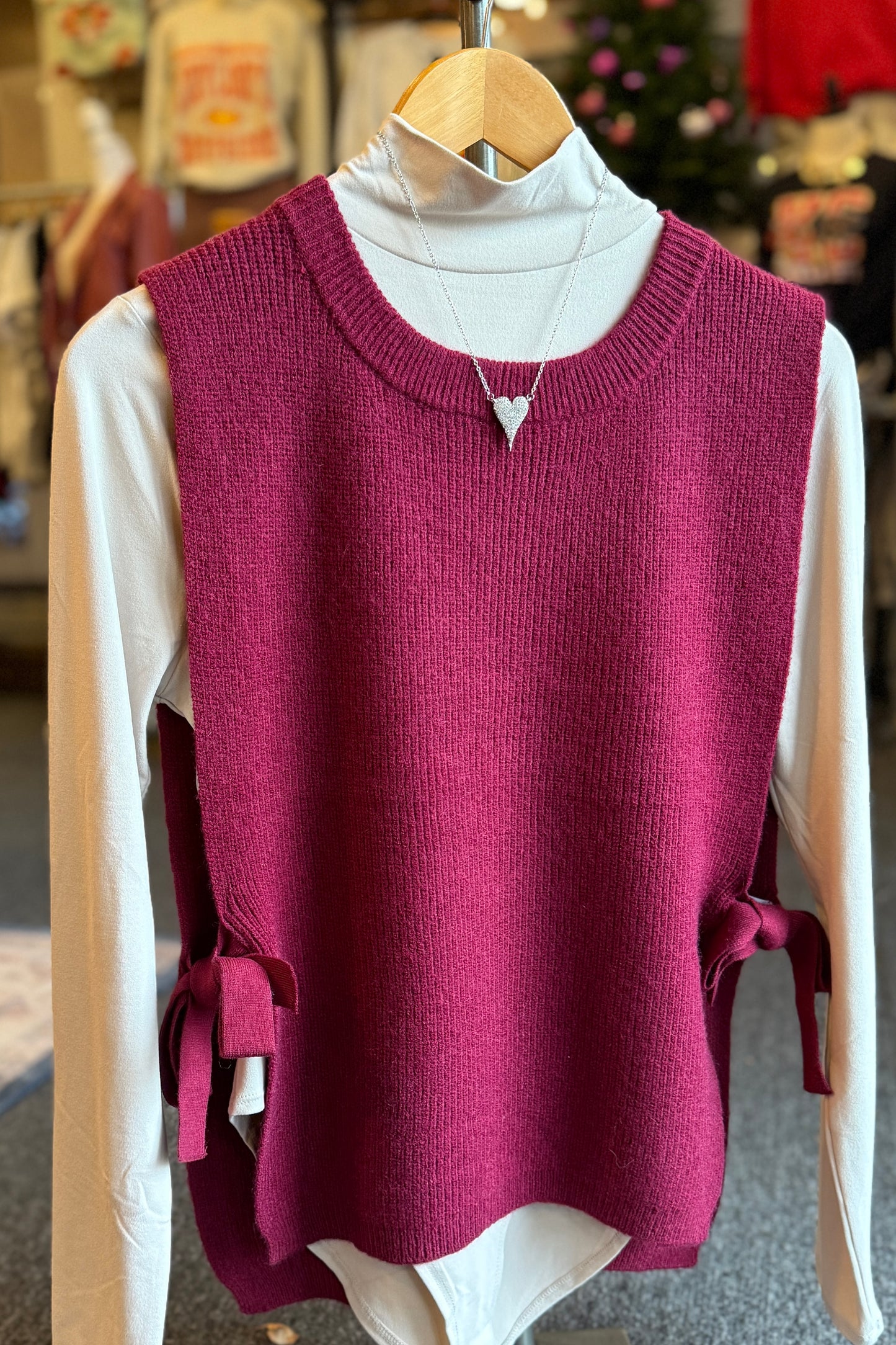 Cozy Side-Tie Sweater