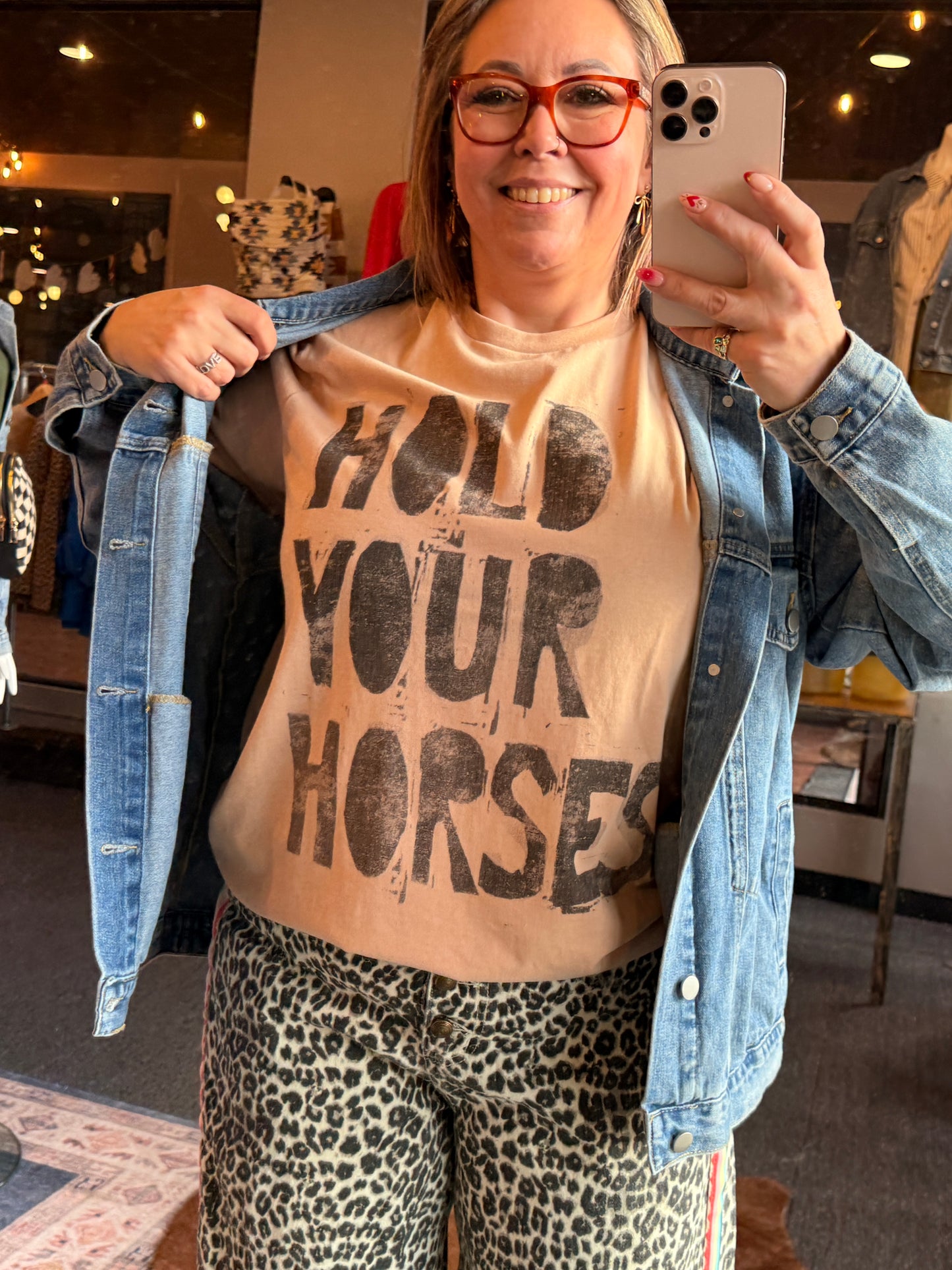 Hold Your Horses Tee