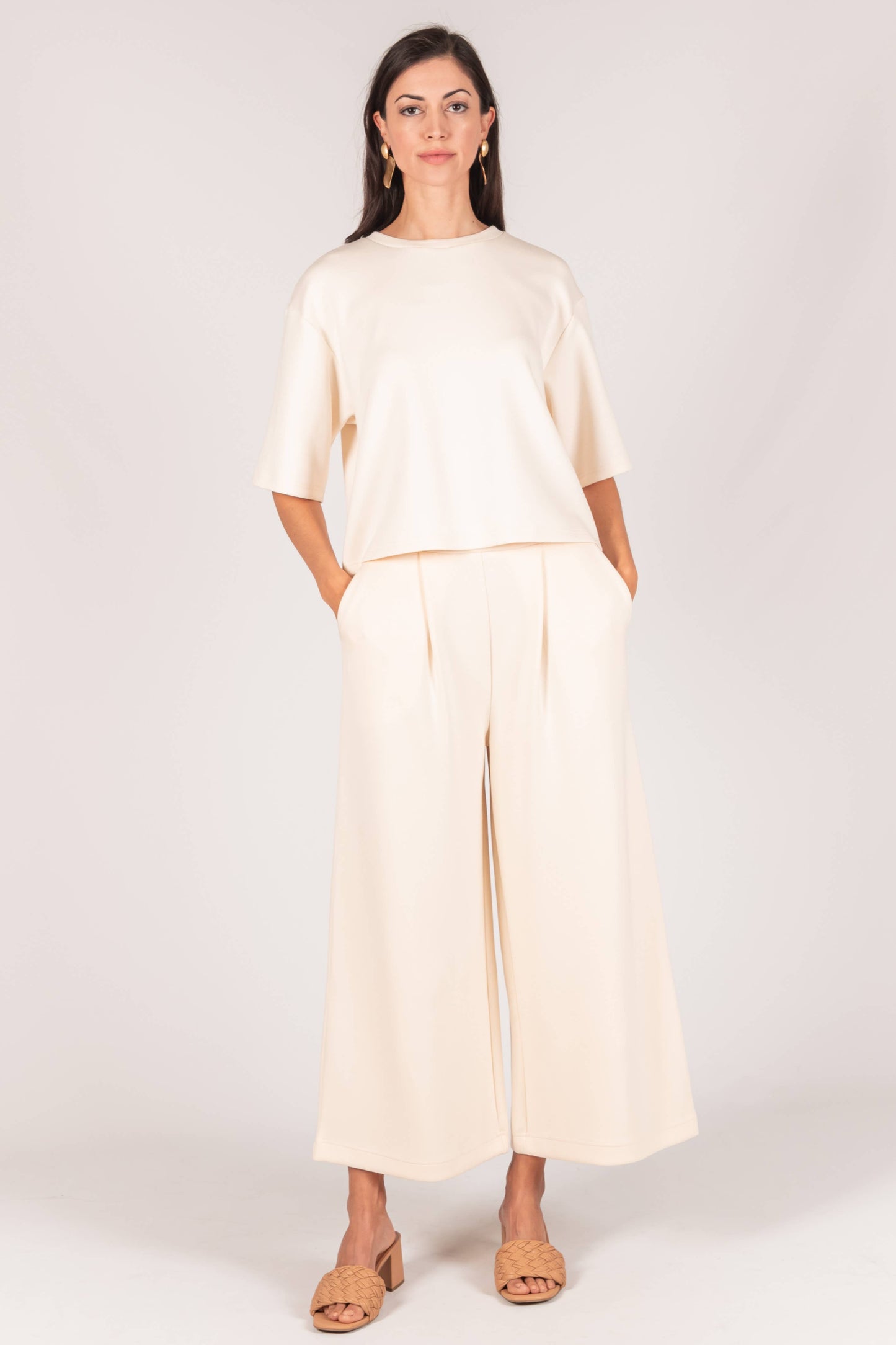 Hazel Overlap Back Top