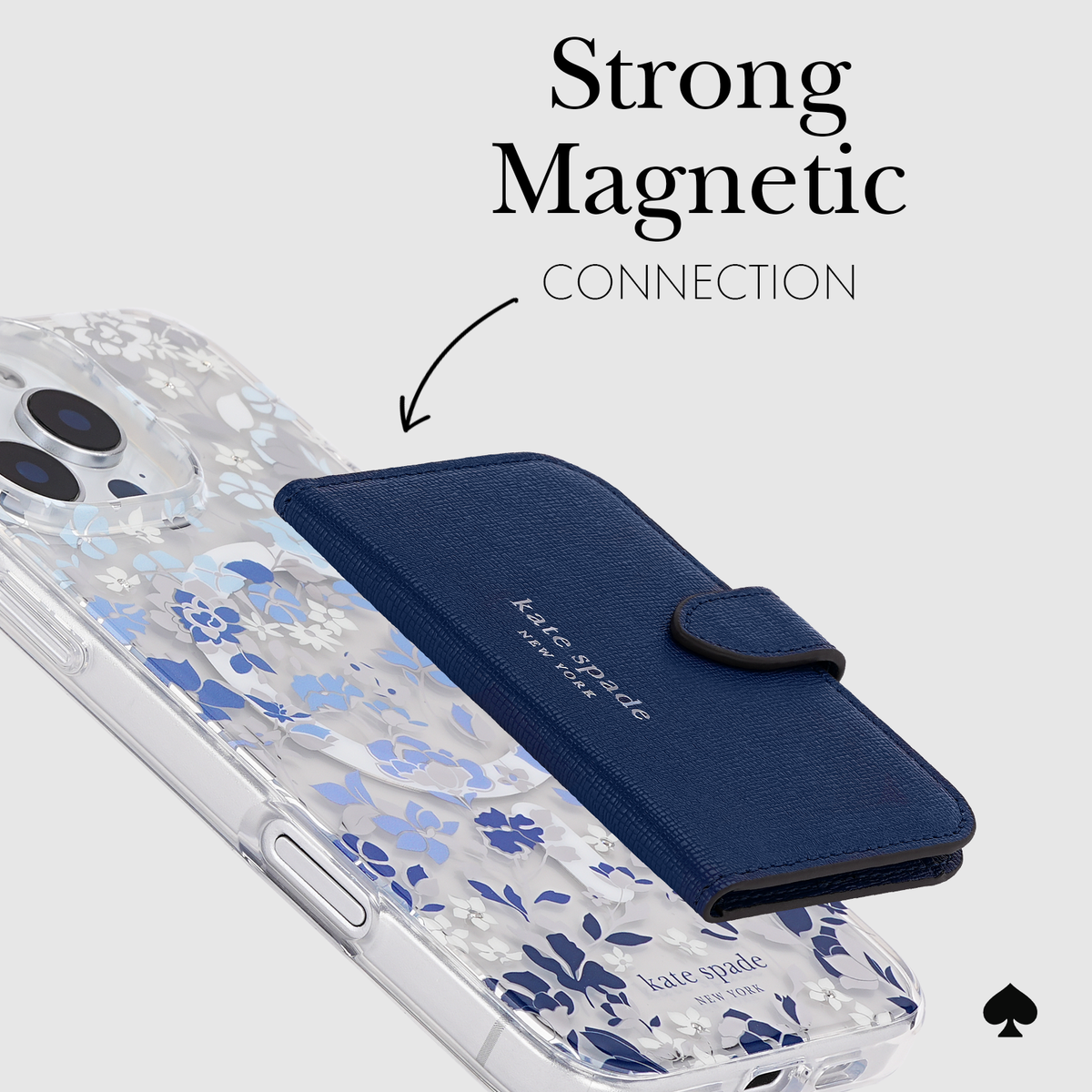 Kate Spade Wallet MagSafe Navy