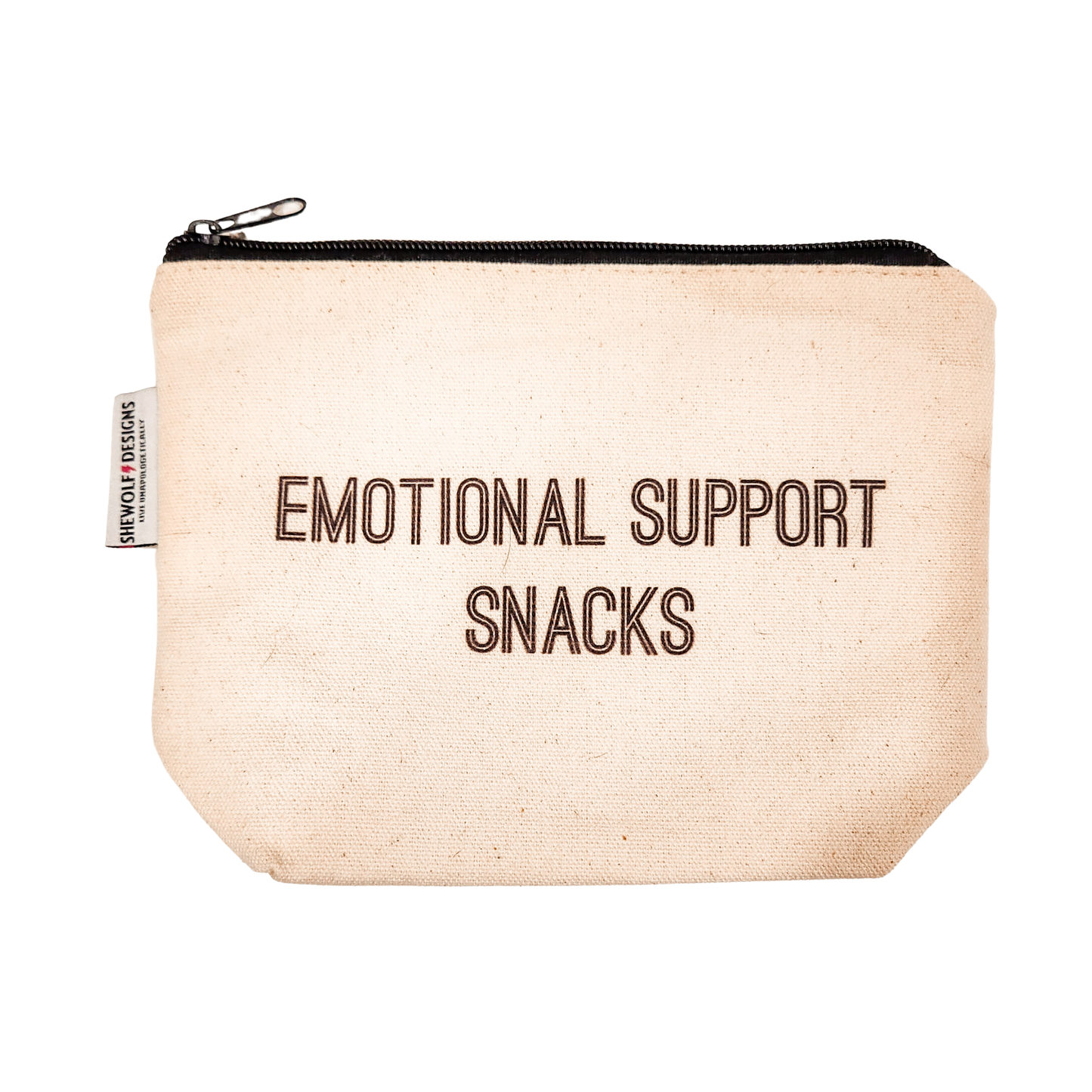 Pouch: Emotional Support Snacks — Fun Bag for Moms, Foodies