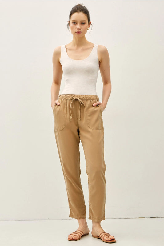 Lara Tencel Ankle Pants