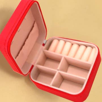 Portable Mini Jewelry Travel Box