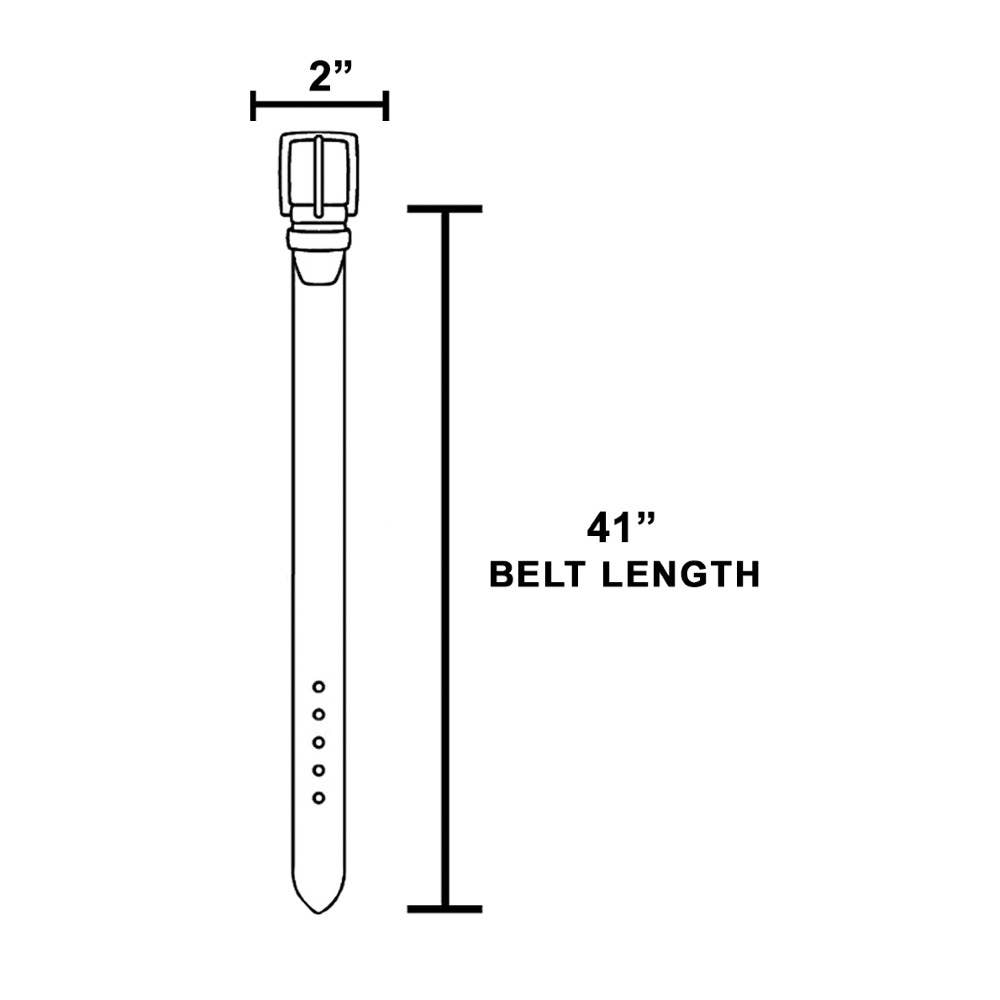 Studded Vegan Leather Belt