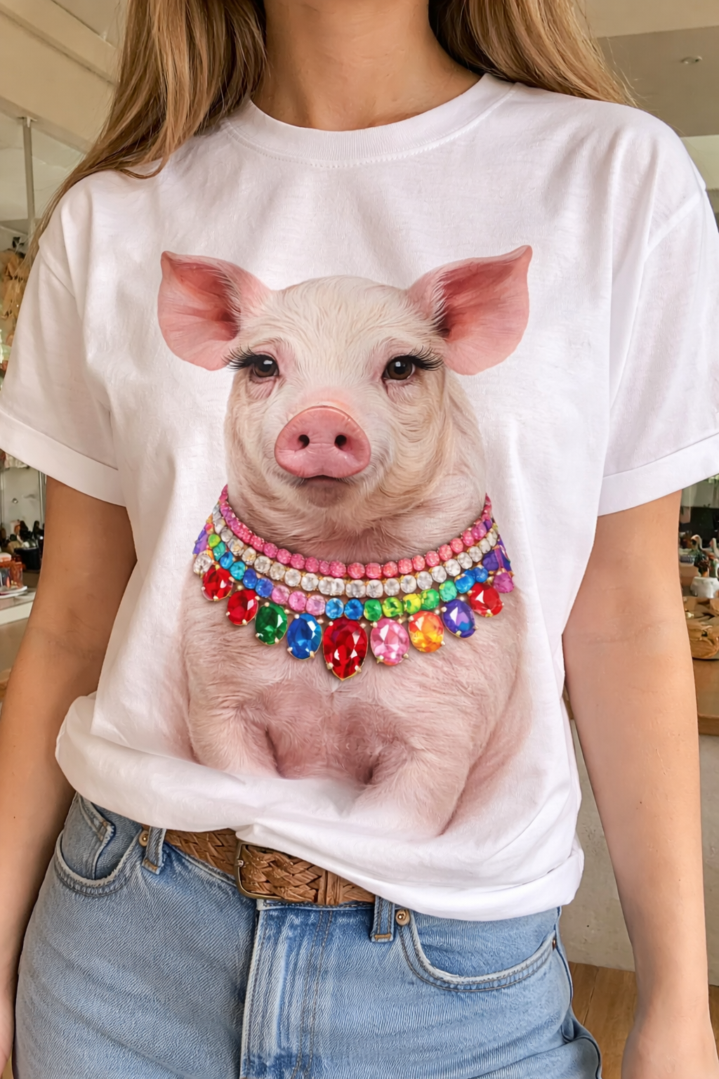 Jeweled Show Pig