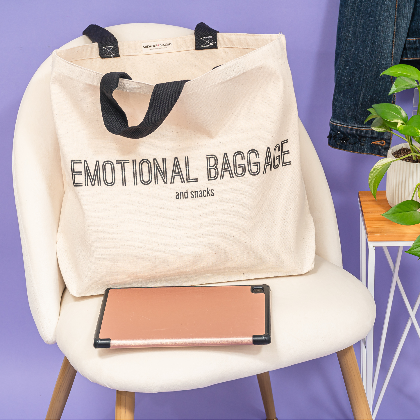 Pouch: Emotional Support Snacks — Fun Bag for Moms, Foodies