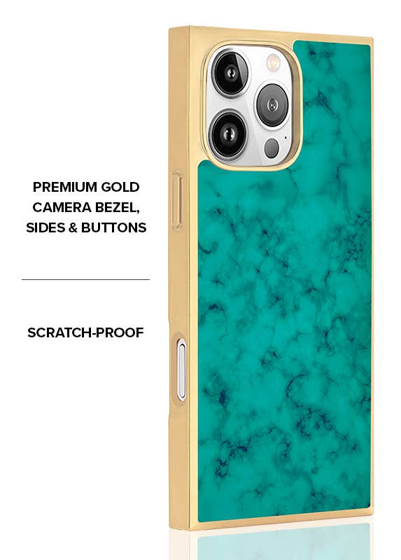Gilded Turquoise MagSafe iPhone Case