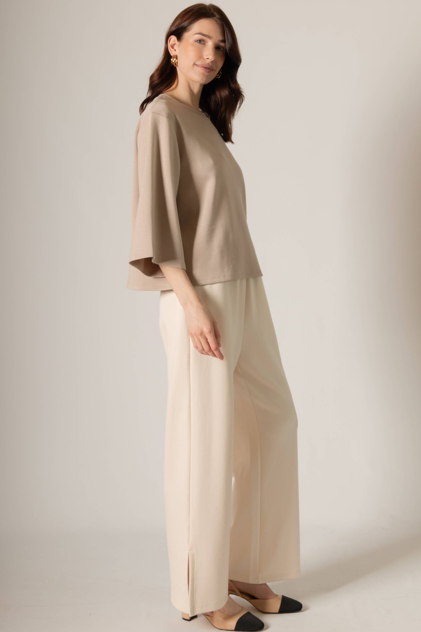Charlotte Quarter Length Sleeve Top