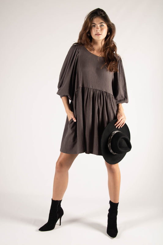 Cotton Key Hole Dress