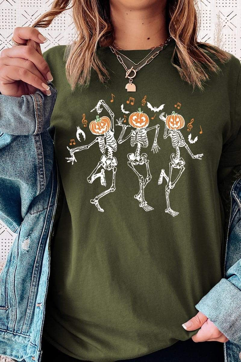 Pumpkin Head Skeleton